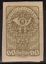 Austria 1919 Post Horn 60 H Crema Scott 216